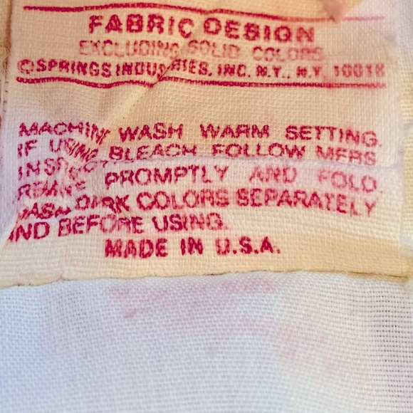 Vintage Springmaid Tranquility Made In USA Bird Flowers Asian 1 Pillowcase Cover - Picture 2 of 7